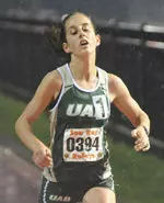 Senior Stephanie Gammon won the 10,000-meter run at Friday's Sea Ray Relays.