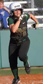 Rightfielder Sallie Van Kirk drove in three runs with a double in game two.