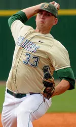 Mark McKinley pitched 3.1 innings of scoreless relief to earn the win.