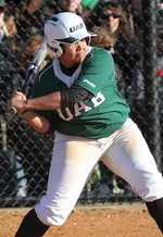 First baseman Kayla Orr belted her fourth home run of the season.
