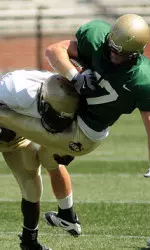 The Blazers will hold their second spring scrimmage this Saturday.