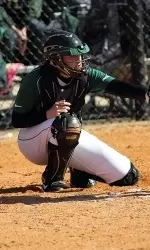 Catcher Mandy Lowman earned all-conference honors for the second straight year.