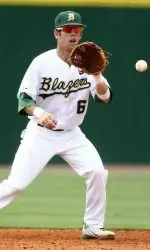 Nick Crawford recorded six putouts from his shortstop position.
