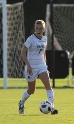 Senior Pascale Pinard and the Blazers return to action on Sunday.