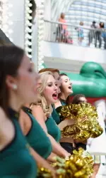 UAB held its annual Fan Day at the Galleria Mall in Hoover.