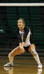 Heather Thomas recorded a match-high 24 digs.
