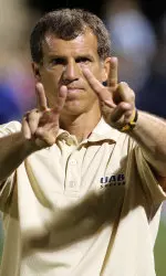 UAB head coach Mike Getman has led this year's men's soccer team into the national rankings for the 16th time in the last 18 years.