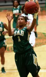Amber Jones led UAB with 16 points in the loss.