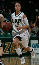 Former Blazer Carmen Guzman ranks in the top 10 in the Slovakian professional league in points, assists and steals.