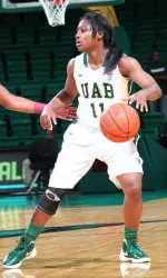 Khalilah Watson and the Blazers play the first of 16 conference games on Thursday.