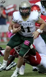 Austin Brown completed 20-of-43 passed for 302 yards and one touchdown