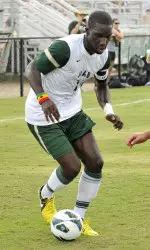 Senior Kofi Gyawu leads the Blazers in goals (4) and points (12).