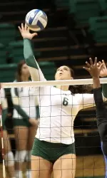 Kirsten Gallagher has hit .357 for the Blazers over the last five matches