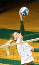 MB Sam Serley has totaled 104 blocks on the season