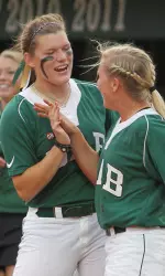 Lannah Campbell and the Blazers will wrap the fall schedule on Tuesday.