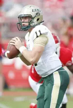 Austin Brown has averaged 327 passing yards in his five starts.