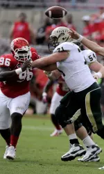 Cameron Blankenship and the Blazers will host Marshall at Legion Field on Saturday.