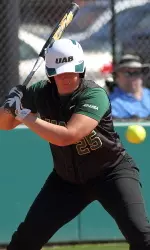 Sophomore Kristen McGrath cranked a walk-off home run over the left field wall Friday.