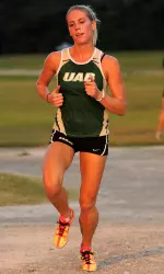 Senior Lucy Taylor maintained a 4.00 during the 2011 season.