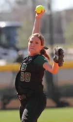 Senior Amber Torres struck out a career-high 10 batters against Southern Utah.