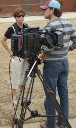 Kim Wilcox at part of this week's Golf Channel shoot.