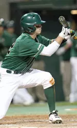 C Jacob German hit .714 (5-for-7) in the series at No. 16 Clemson