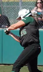 Sophomore Kristen McGrath hit her fourth homerun of the season against Alabama.