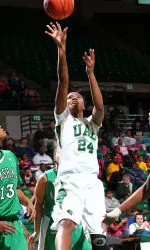 Karisma Chapman has scored double figures in 20 of UAB's 25 games.