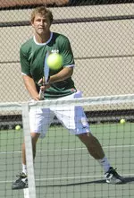 Daniel Moser and the Blazers split their two matches this weekend.