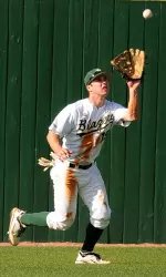 OF Ryan Ussery finished 2-for-4 with a home run