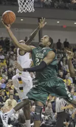 Sophomore Preston Purifoy is third in C-USA in league games only in shooting from beyond the arc (43.7 percent).