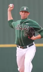 RHP Dillon Napoleon pitched a complete game last season vs. ECU