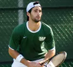 Lucas Dirube notched the clinching match for the Blazers with his win at No. 5 singles.