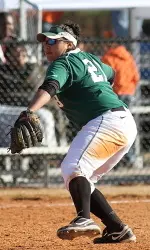 Kayla Orr hit her first home run of the season on Saturday.