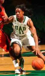Khalilah Watson scored a season-high 13 points in UAB's quarterfinal win.