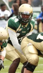 Jonathan Perry completed 12 of 19 passes for 238 yards and three touchdowns.
