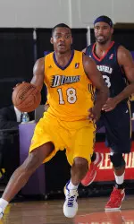 Former Blazer Elijah Millsap is averaging 28.5 ppg in the playoffs for the LA D-Fenders. (photo credit: Juan Ocampo/NBAE/Getty Images)