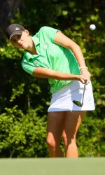 Caitlin Watts is one of only two players under par after round one in Gulf Shores.