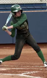 Catherine Crawford went 3-for-4 with two runs, two RBI and one homerun in game two.