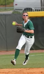 Catherine Crawford scored a run on Friday.