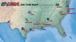 The "New" Conference USA map of schools.