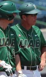 Ryan Ussery and head coach Brian Shoop