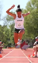 Freshman Shelby Barker will compete in the high jump on Saturday.