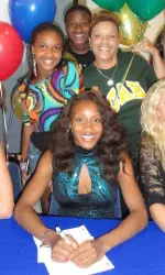 Autumnn Burnett will compete for the UAB track and field team in 2013.