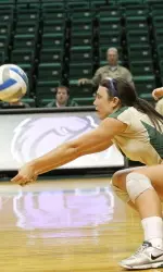Libero Rachel Fairbanks posted a career-high 30 digs