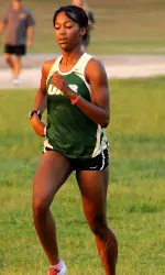 Sophomore Kara Woods was one of 500 competitors at the Sean Earl Lakefront Invitational 5K.