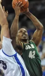 Rod Rucker has recorded a team-best six double-doubles this season