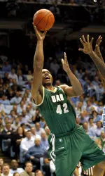 Rod Rucker posted his seventh double-double of the season