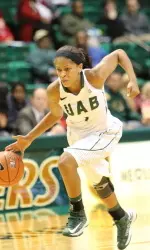 Senior Amber Jones scored 12 points in the loss.