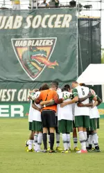 The UAB men's soccer team appeared in the national rankings for the fifth straight week.